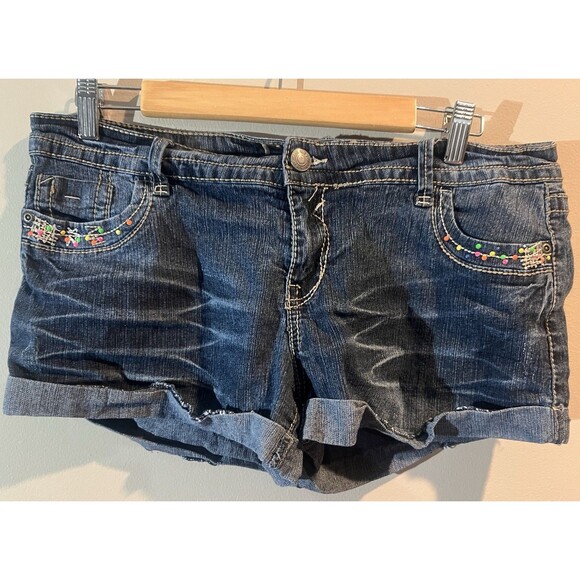 Rue 21 Shorts With Bright Colored Spots Size 13/14 - Picture 1 of 4